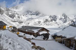 Gosaikunda Lakes and its collection of lodges